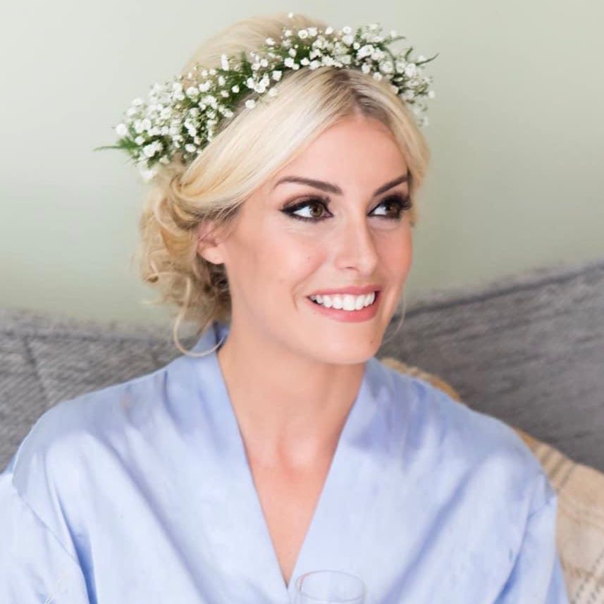 Bridal hair testimonial for Amy Ferris Hair by Jade Morgan